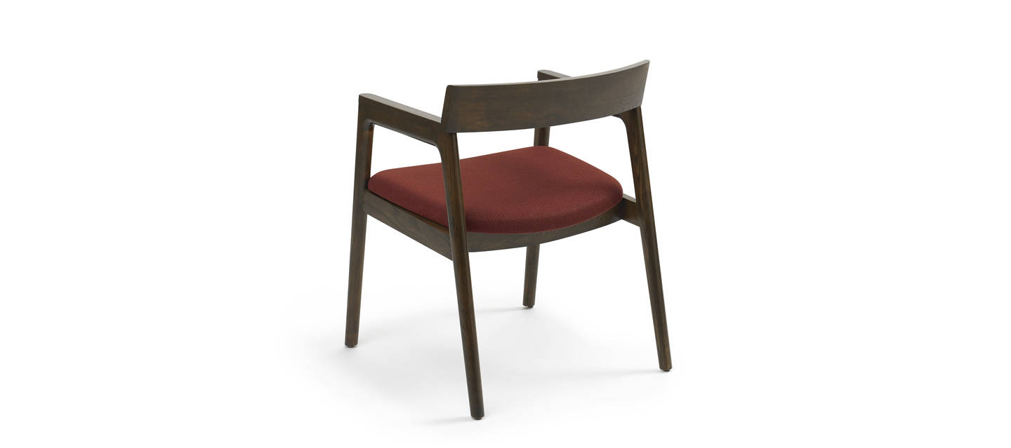 Prose Pull-Up Chair - Walnut over Ash