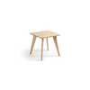 Prose Free-Standing End Table - Clear over Ash